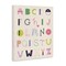 Stupell Industries Eclectic Alphabet Letters Canvas Design by Sazerelli Designs